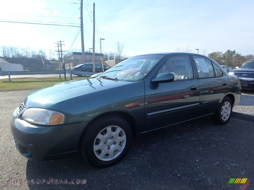 2000 Sentra GXE - Jaded Pearl / Stone photo #1