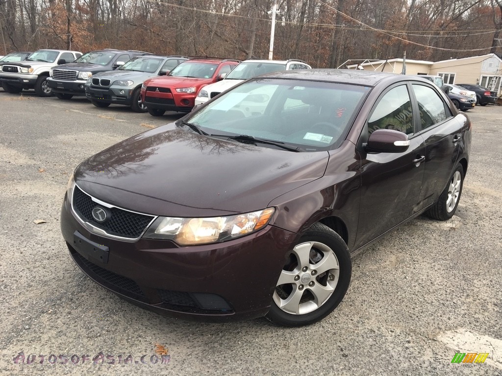 2010 Forte EX - Dark Cherry / Coffee photo #1