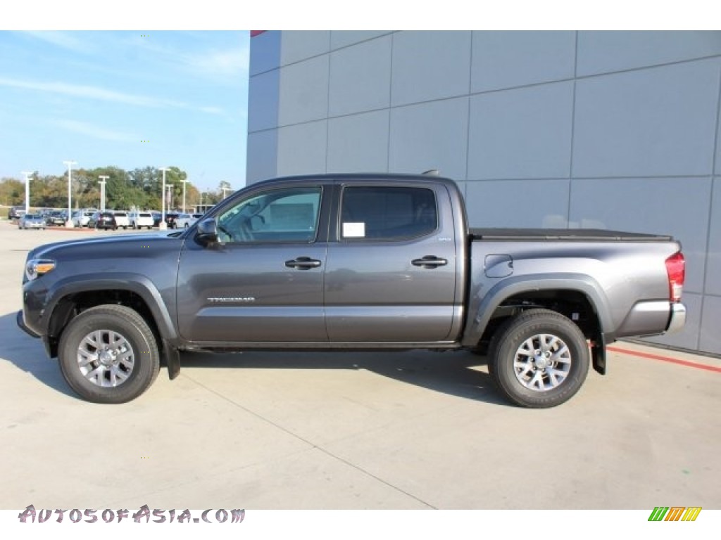 2017 Tacoma SR5 Double Cab - Magnetic Gray Metallic / Cement Gray photo #5