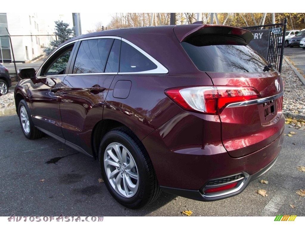 2017 RDX AWD - Basque Red Pearl II / Parchment photo #4