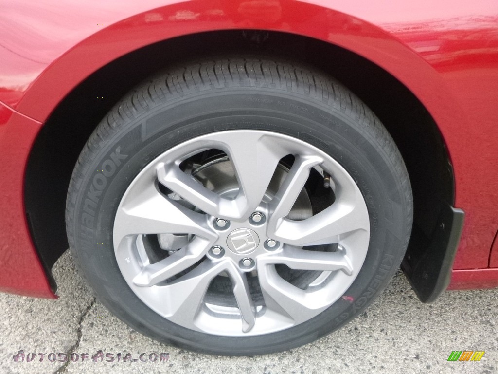 2018 Accord LX Sedan - Radiant Red Metallic / Ivory photo #7