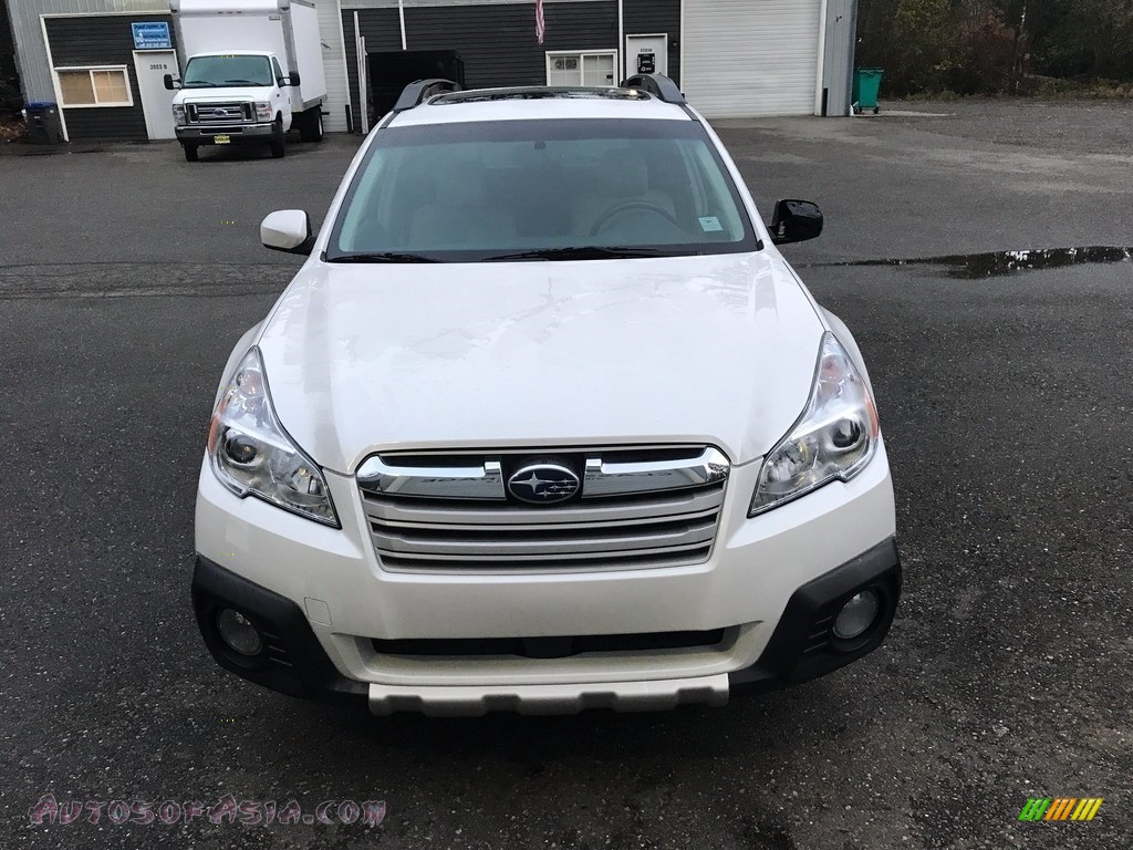 2014 Outback 2.5i Limited - Satin White Pearl / Ivory photo #17