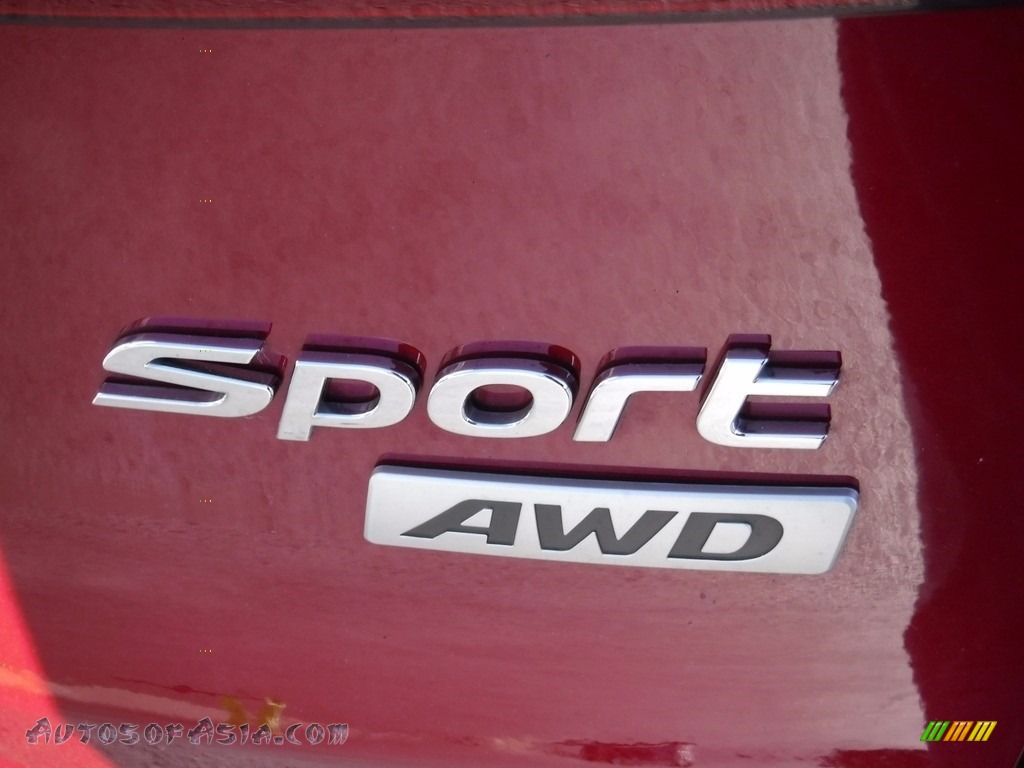 2015 Santa Fe Sport 2.4 AWD - Serrano Red / Beige photo #10
