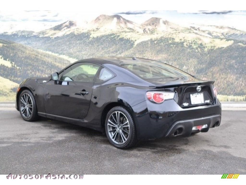 2013 FR-S Sport Coupe - Raven Black / Black/Red Accents photo #8
