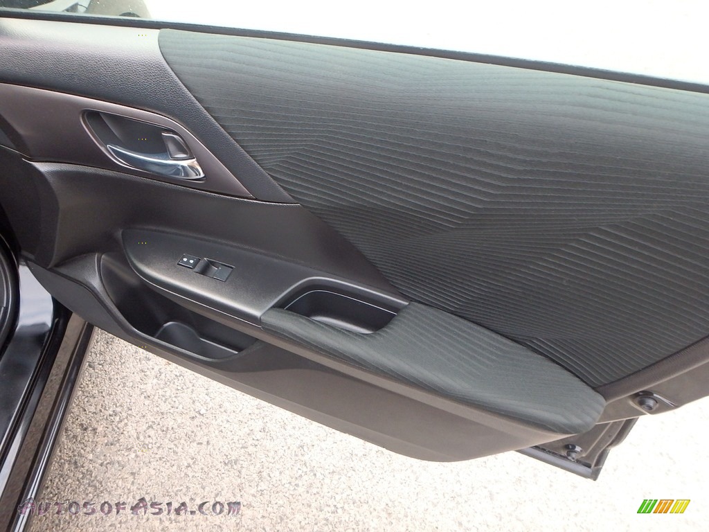 2015 Accord LX Sedan - Crystal Black Pearl / Black photo #12