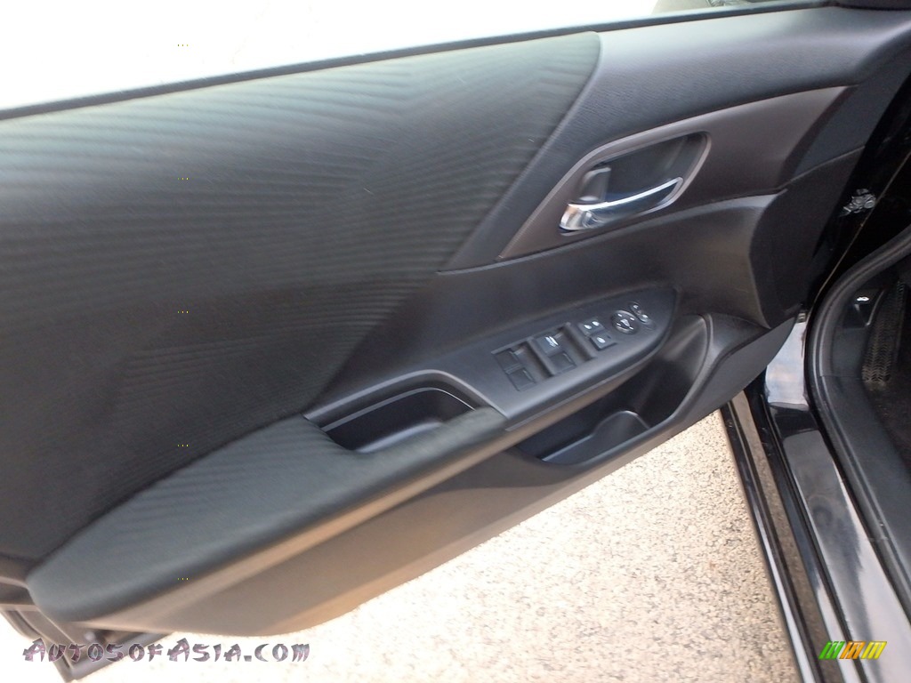 2015 Accord LX Sedan - Crystal Black Pearl / Black photo #19