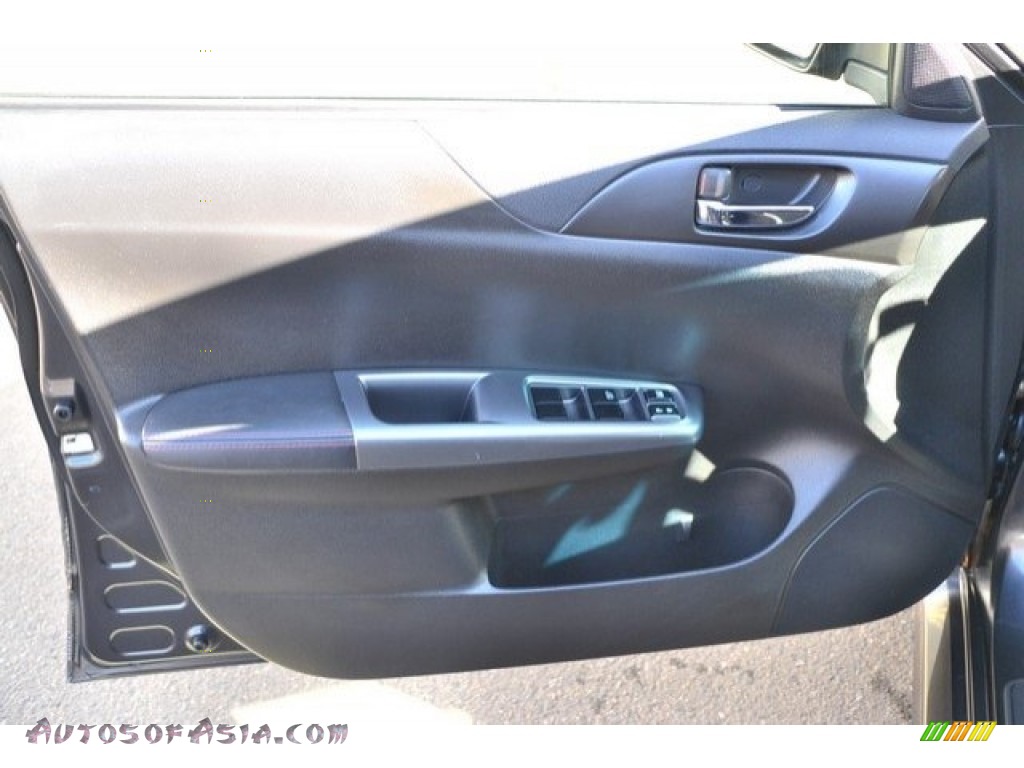 2011 Impreza WRX Wagon - Dark Gray Metallic / Carbon Black photo #24