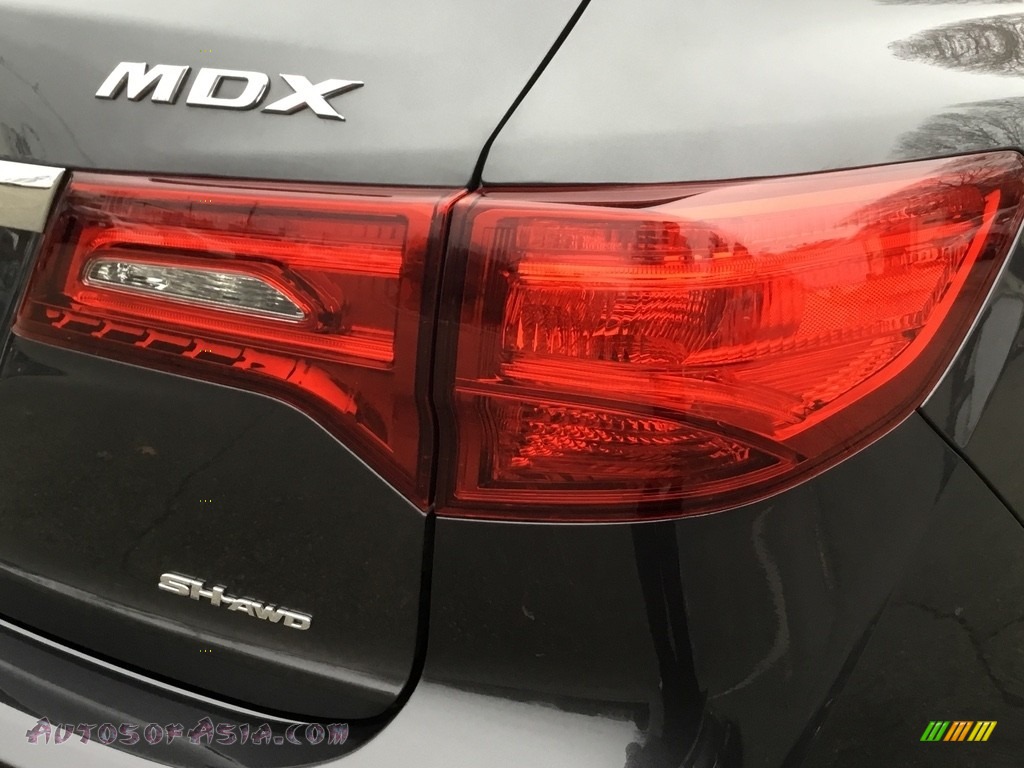 2016 MDX SH-AWD Technology - Graphite Luster Metallic / Ebony photo #23