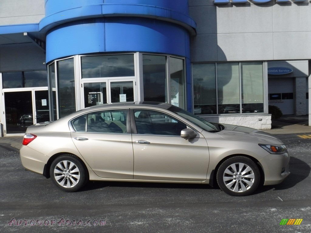 2013 Accord EX Sedan - Champagne Frost Pearl / Ivory photo #2