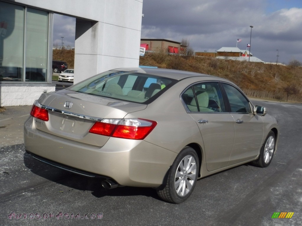 2013 Accord EX Sedan - Champagne Frost Pearl / Ivory photo #9