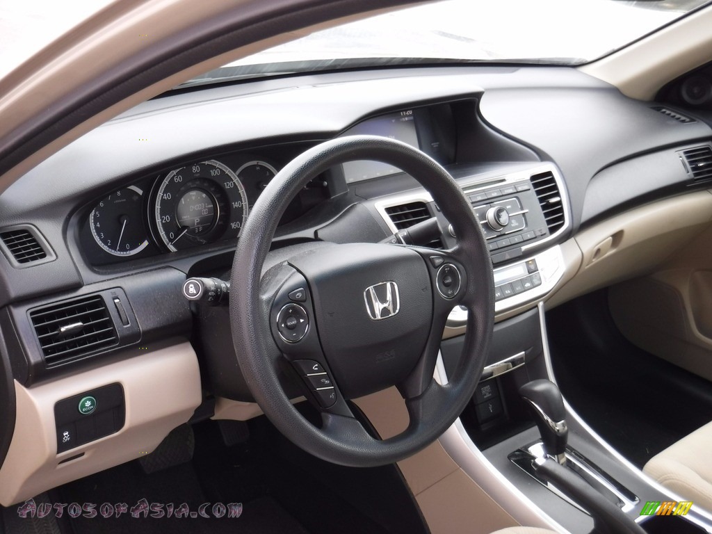 2013 Accord EX Sedan - Champagne Frost Pearl / Ivory photo #11
