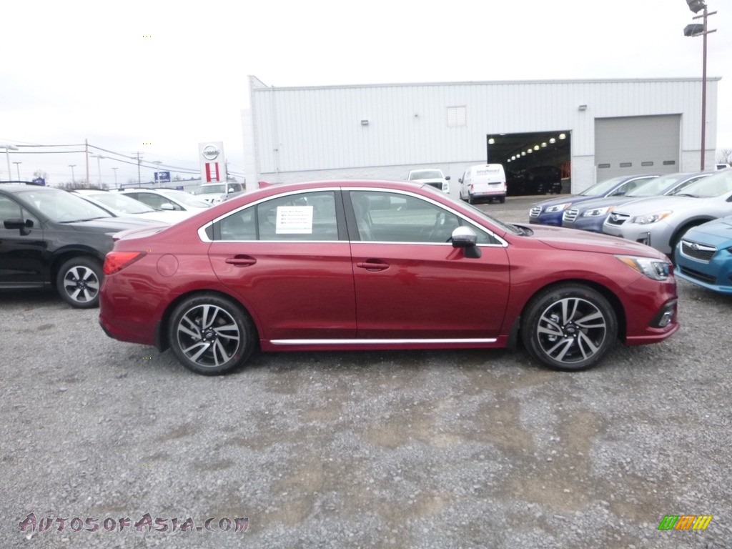 2018 Legacy 2.5i Sport - Crimson Red Pearl / Two-Tone Gray photo #3