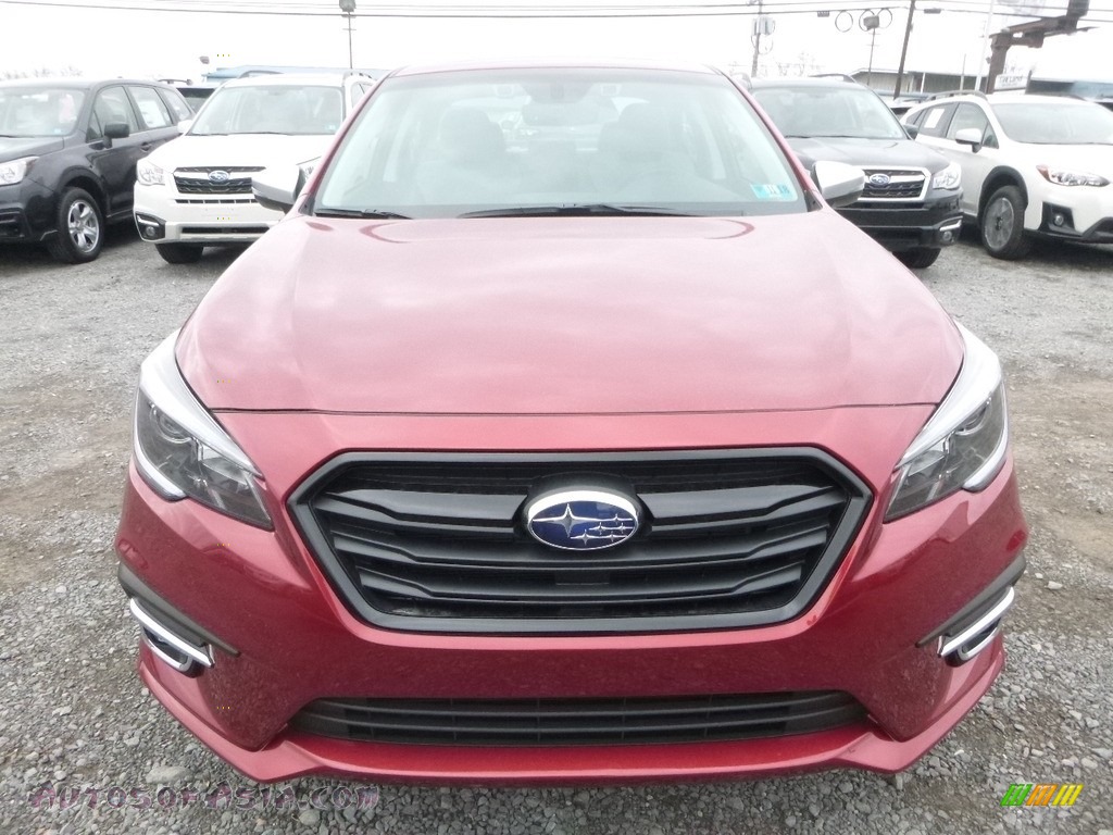 2018 Legacy 2.5i Sport - Crimson Red Pearl / Two-Tone Gray photo #9