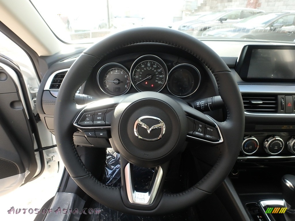 2017 Mazda6 Sport - Snowflake White Pearl Mica / Black photo #12