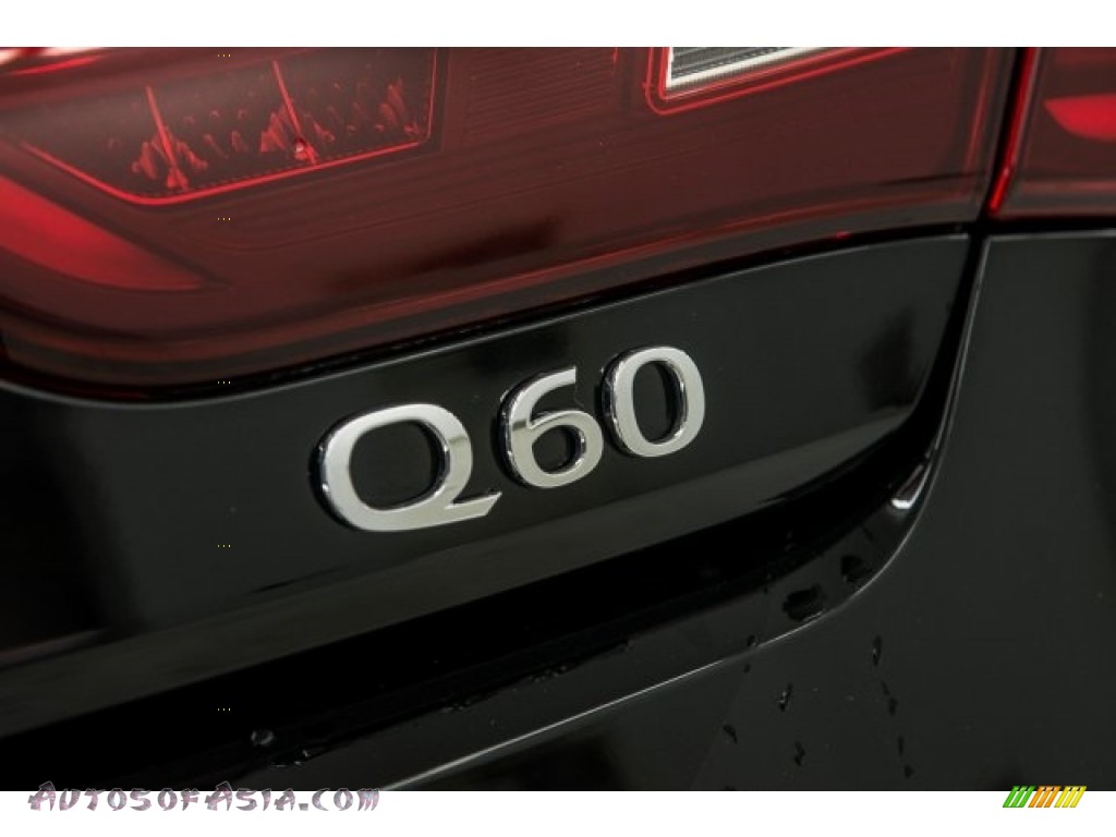 2017 Q60 3.0t Premium Coupe - Midnight Black / Graphite photo #6