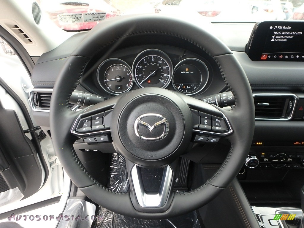2018 CX-5 Grand Touring AWD - Snowflake White Pearl Mica / Black photo #12 2018 CX-5 Grand Touring AWD - Snowflake White Pearl Mica / Black photo #12