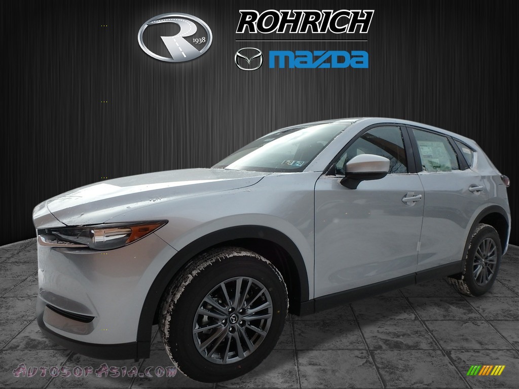 2018 CX-5 Sport AWD - Sonic Silver Metallic / Black photo #4 2018 CX-5 Sport AWD - Sonic Silver Metallic / Black photo #4