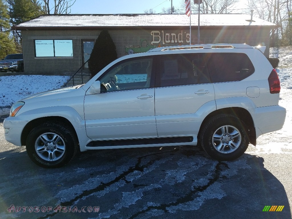 Blizzard White Pearl / Ivory Lexus GX 470