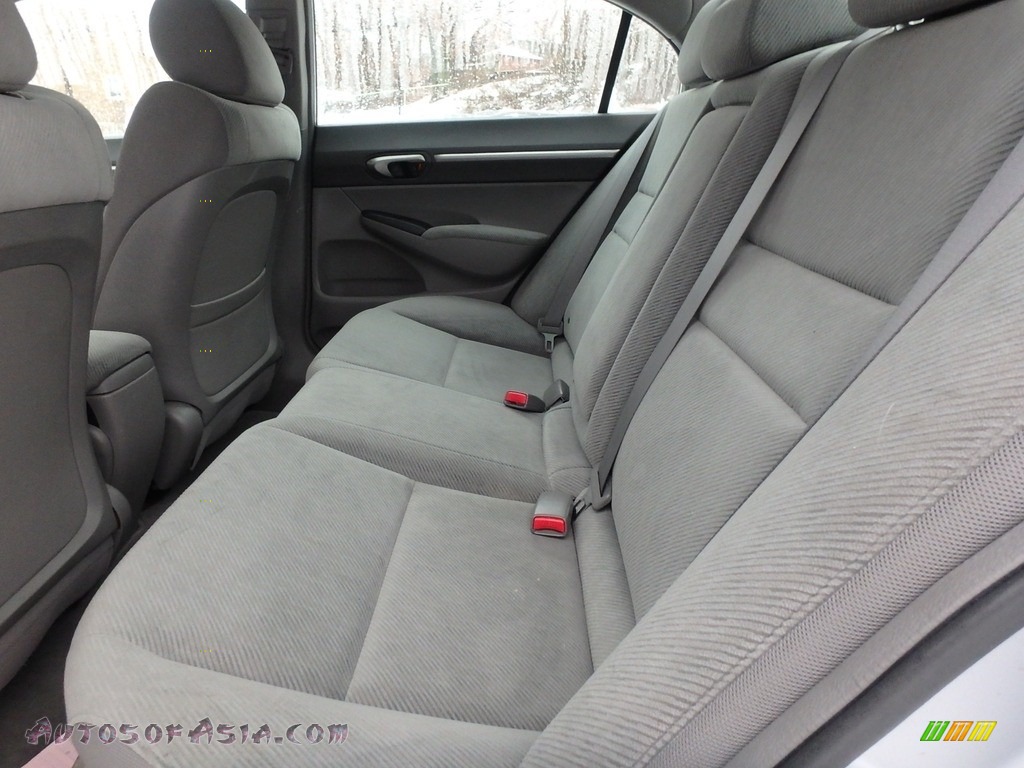 2011 Civic EX Sedan - Alabaster Silver Metallic / Gray photo #7