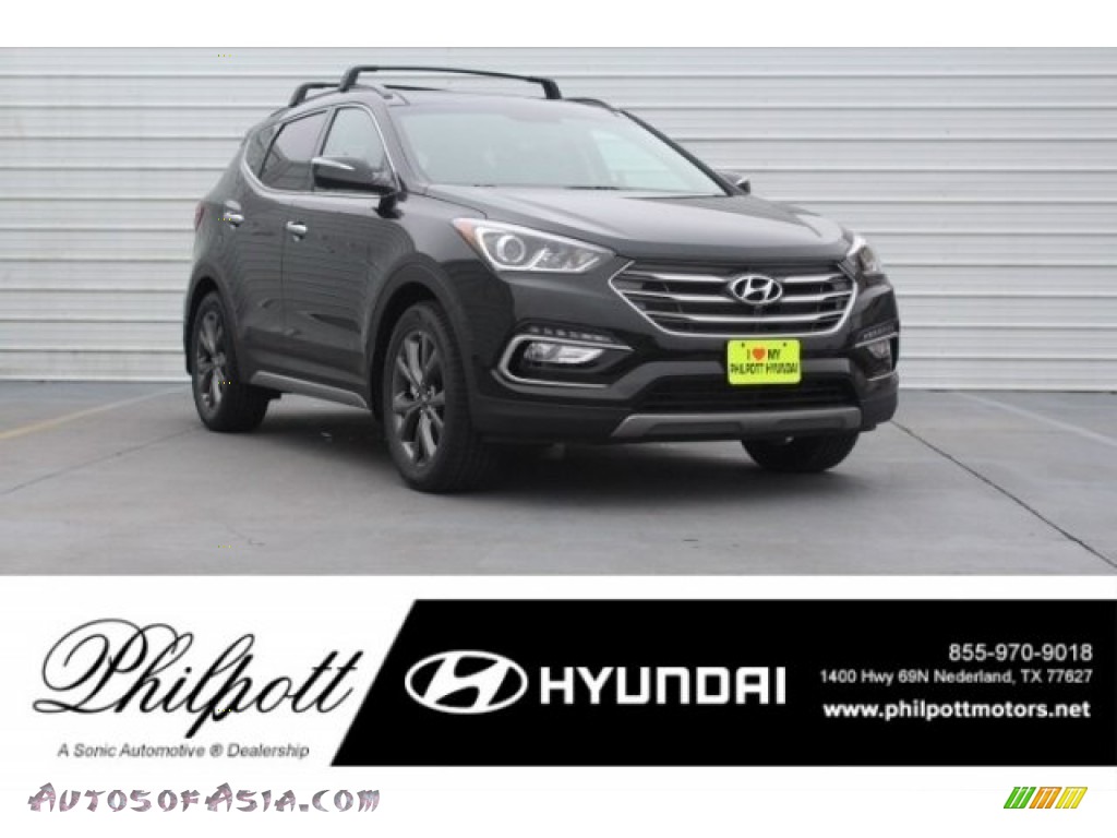 Black / Gray Hyundai Santa Fe Sport 2.0T