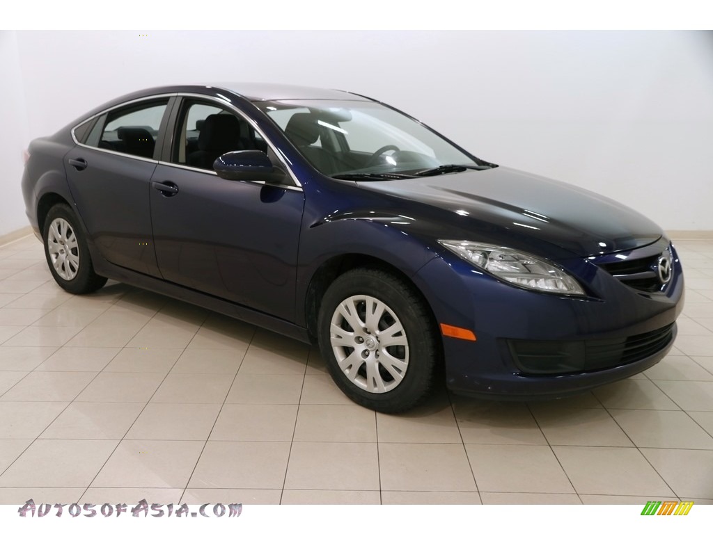 2010 MAZDA6 i Sport Sedan - Kona Blue Mica / Black photo #1