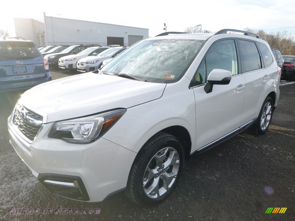 2018 Forester 2.5i Touring - Crystal White Pearl / Black photo #7
