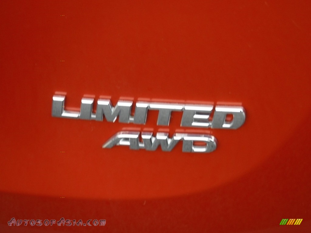 2015 RAV4 Limited AWD - Hot Lava / Black photo #11