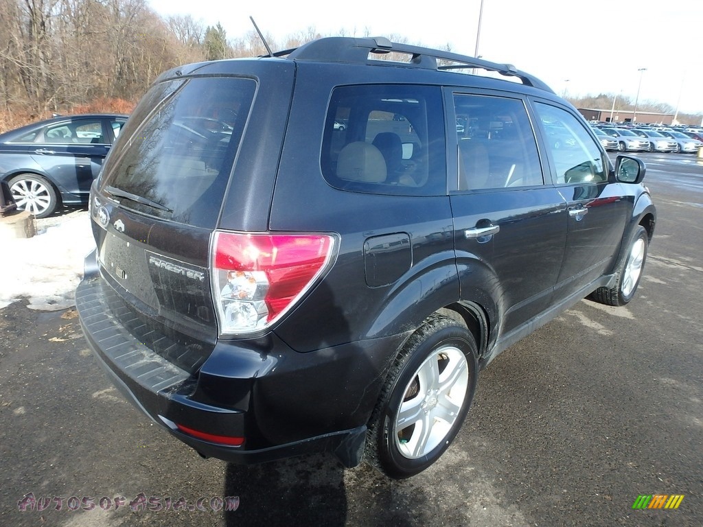 2009 Forester 2.5 X Limited - Obsidian Black Pearl / Platinum photo #4
