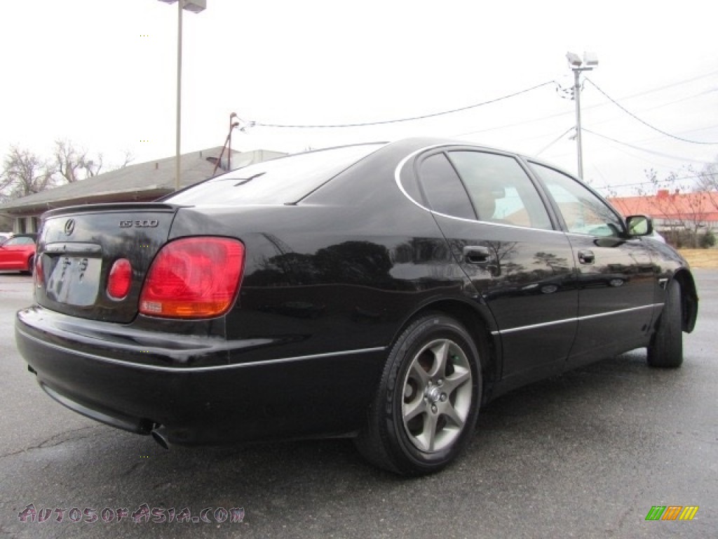 2003 GS 300 - Black Onyx / Saddle photo #10