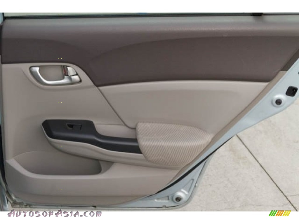 2012 Civic EX Sedan - Alabaster Silver Metallic / Gray photo #22