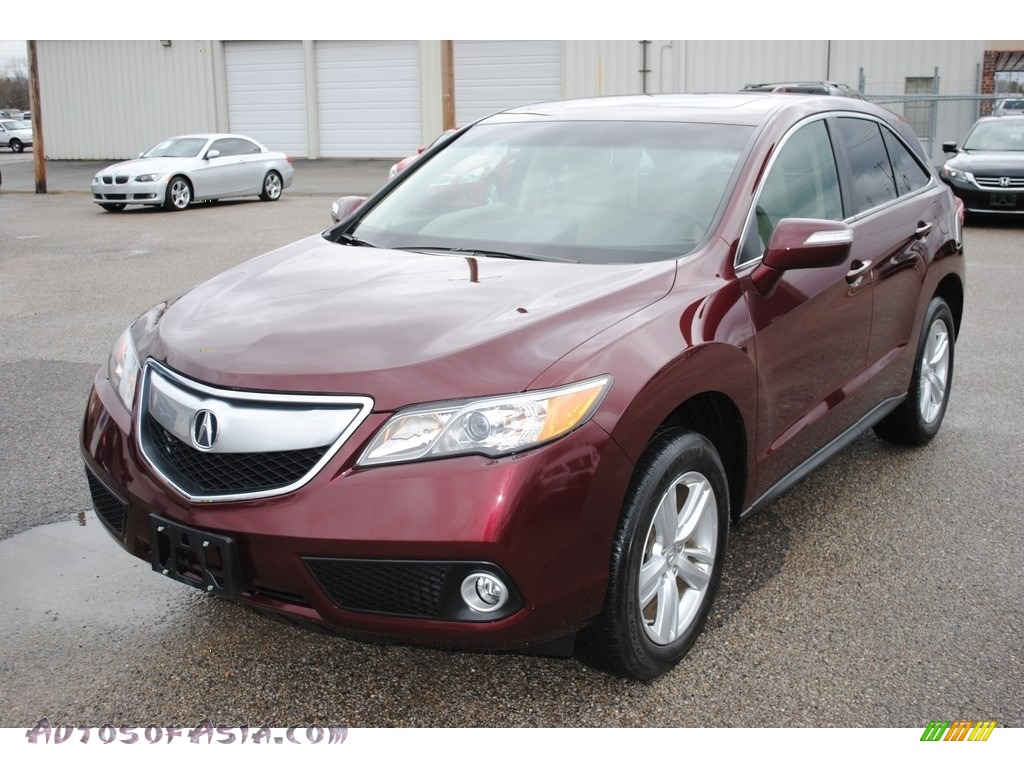 Basque Red Pearl II / Parchment Acura RDX Technology