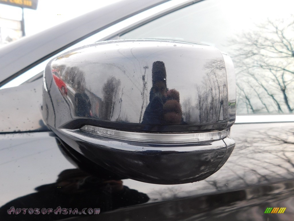 2013 Accord EX-L V6 Sedan - Crystal Black Pearl / Black photo #9