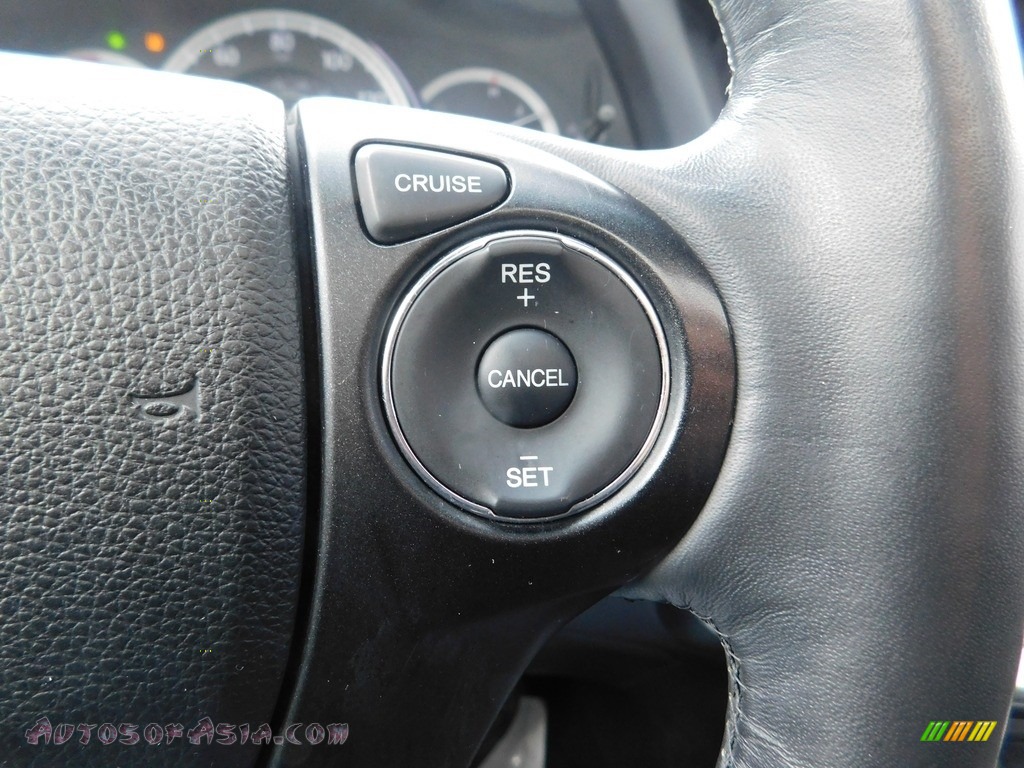2013 Accord EX-L V6 Sedan - Crystal Black Pearl / Black photo #27