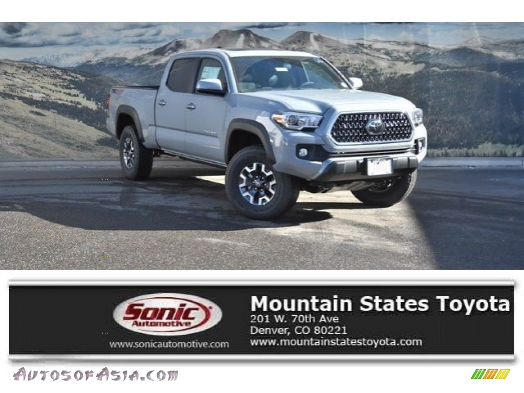 2018 Tacoma TRD Off Road Double Cab 4x4 - Cement / Black photo #1