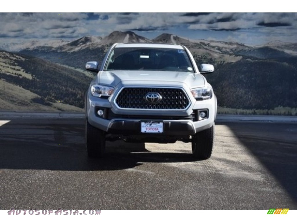 2018 Tacoma TRD Off Road Double Cab 4x4 - Cement / Black photo #2