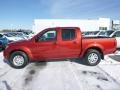 Nissan Frontier SV Crew Cab 4x4 Lava Red photo #7