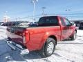 Nissan Frontier SV King Cab 4x4 Lava Red photo #2