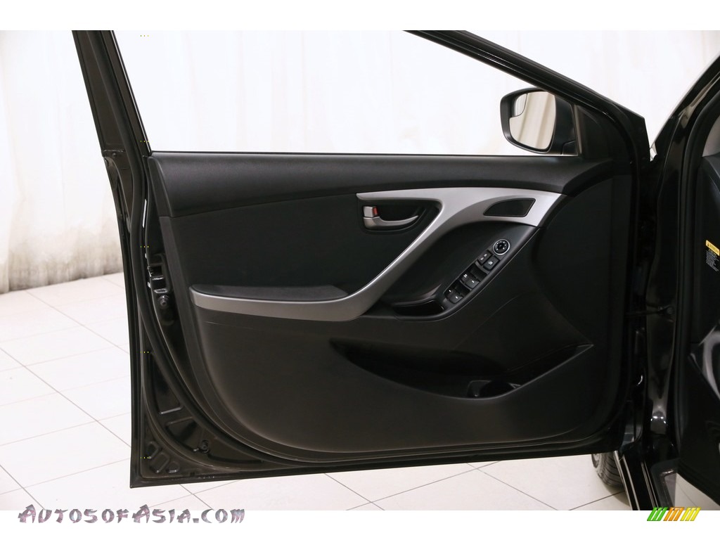 2015 Elantra SE Sedan - Black Diamond / Black photo #4