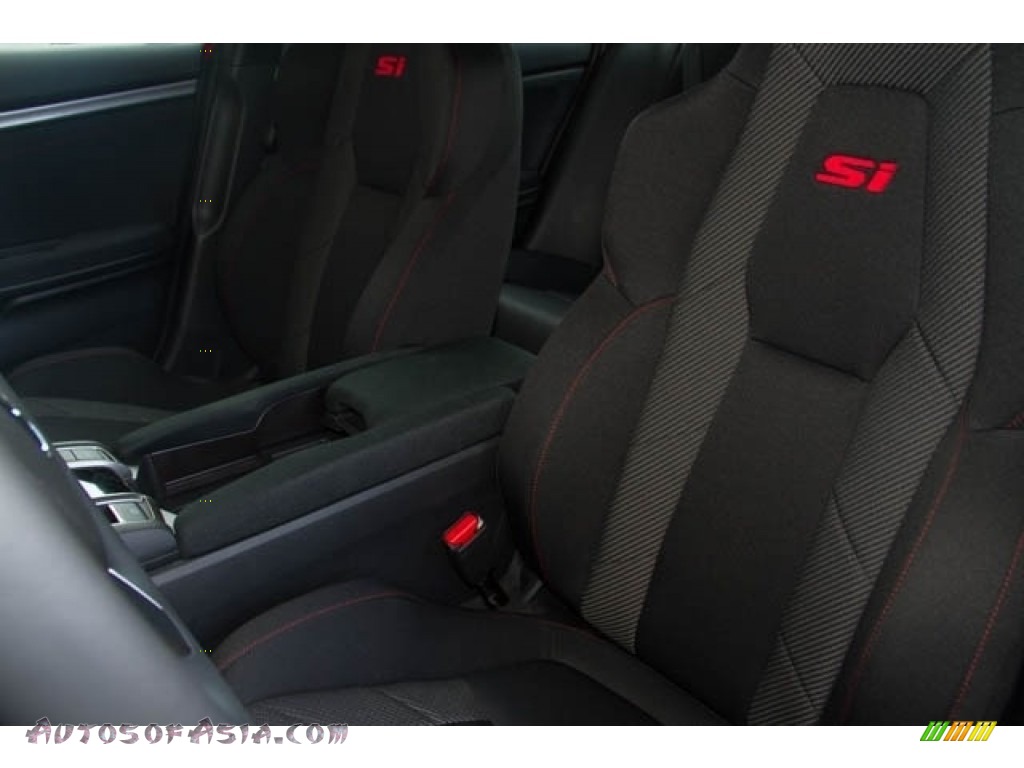 2018 Civic Si Sedan - Rallye Red / Black photo #11
