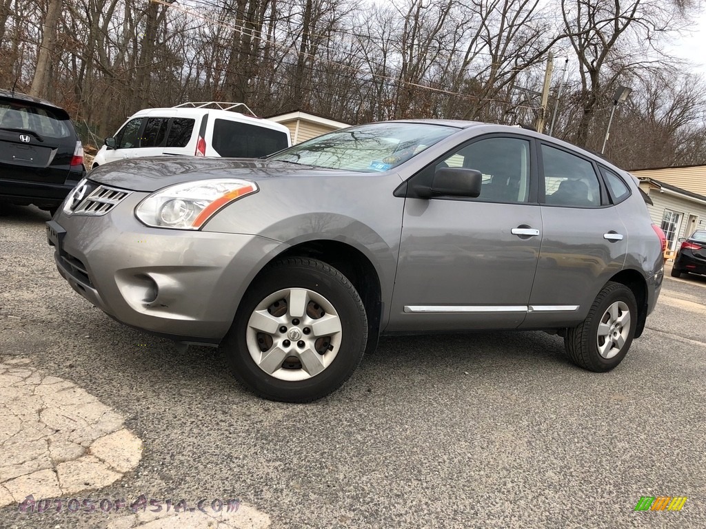 2011 Rogue SV AWD - Frosted Steel Metallic / Gray photo #2