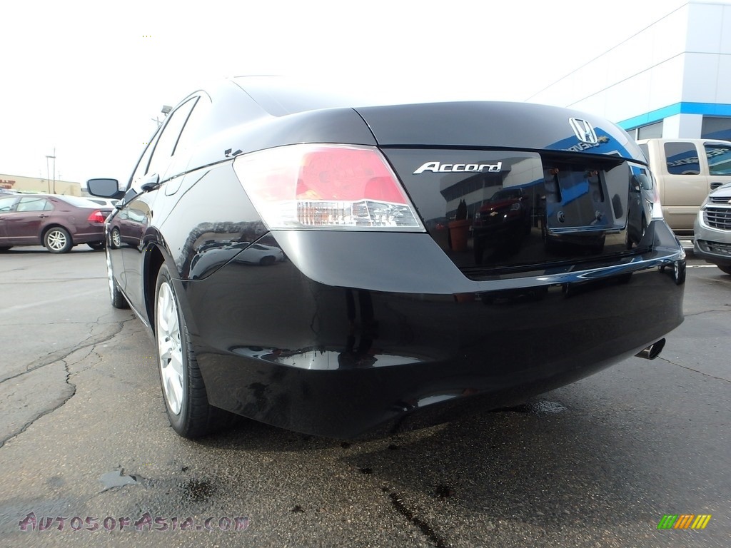 2010 Accord EX Sedan - Crystal Black Pearl / Black photo #5