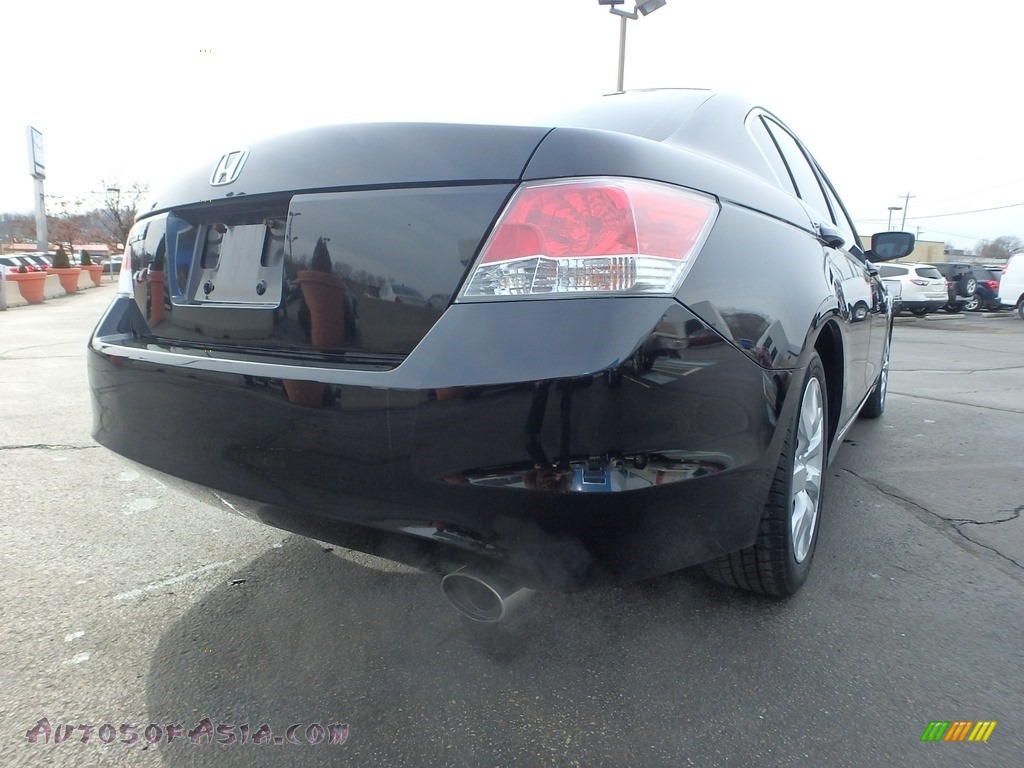 2010 Accord EX Sedan - Crystal Black Pearl / Black photo #8
