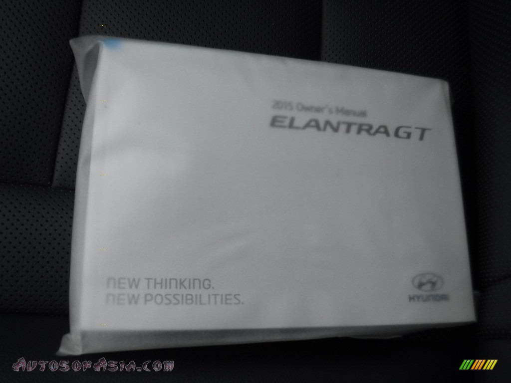 2015 Elantra GT  - Black Noir Pearl / Black photo #28