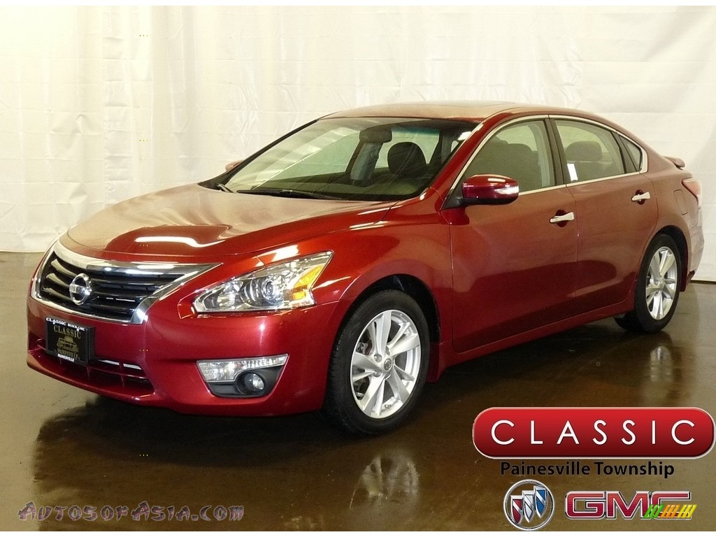 Cayenne Red / Charcoal Nissan Altima 2.5 SL