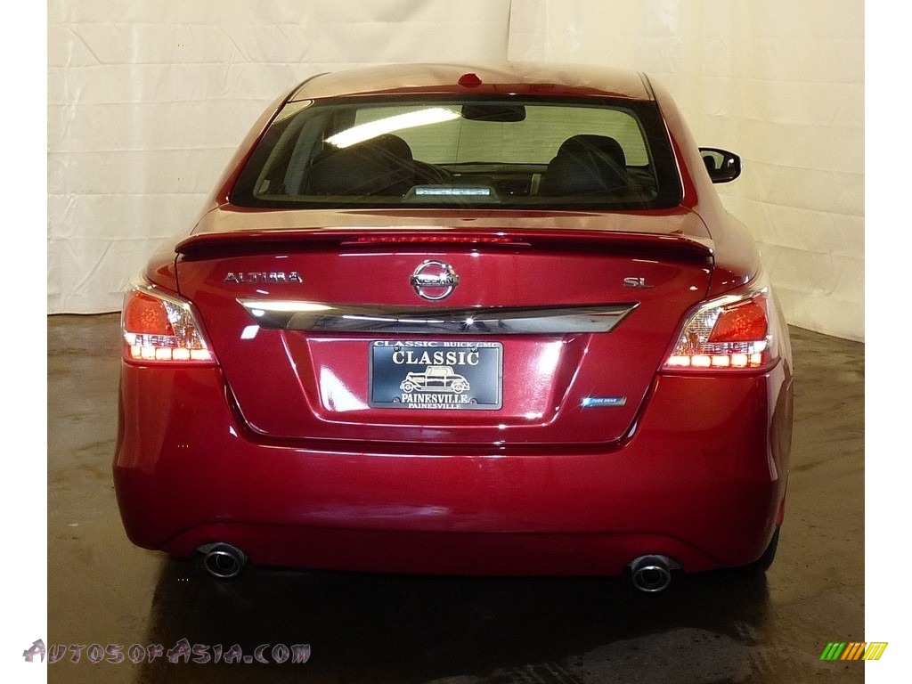 2013 Altima 2.5 SL - Cayenne Red / Charcoal photo #3