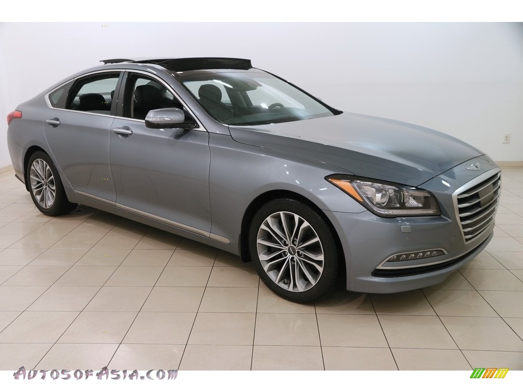 Parisian Gray / Black Monotone Hyundai Genesis G80 AWD