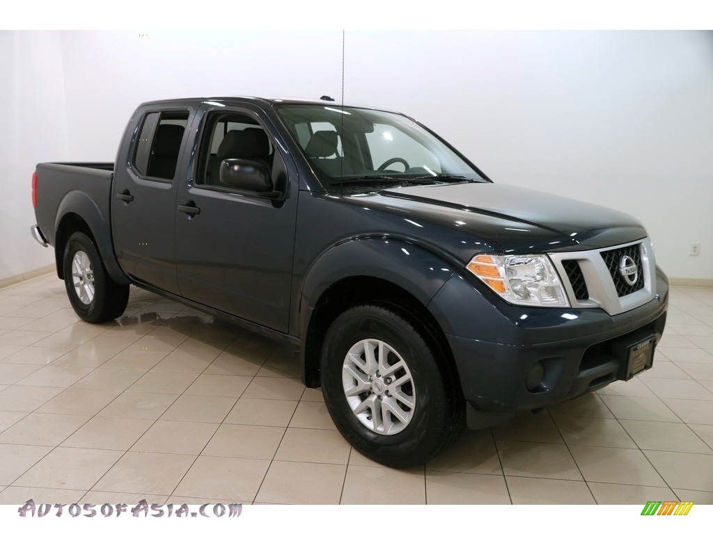 Arctic Blue Metallic / Steel Nissan Frontier SV Crew Cab 4x4