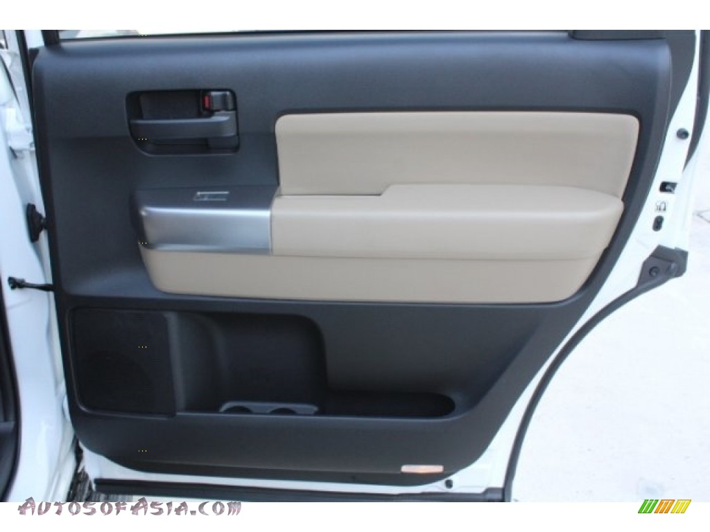 2018 Sequoia SR5 - Super White / Sand Beige photo #27 2018 Sequoia SR5 - Super White / Sand Beige photo #27
