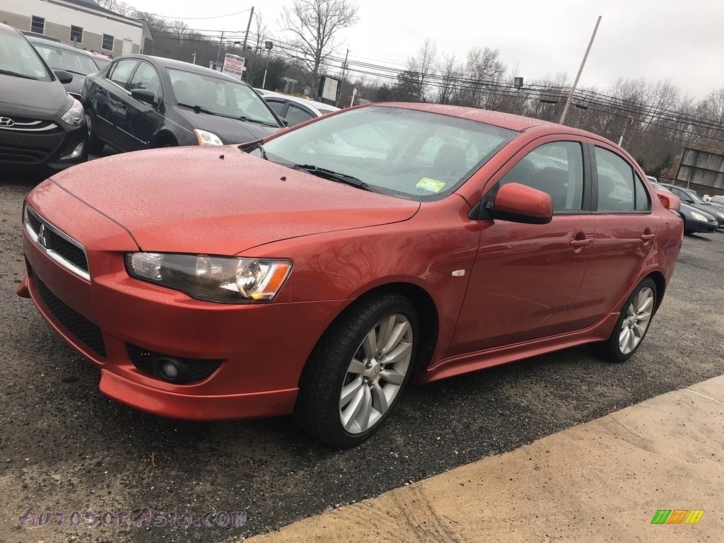 Rotor Glow Orange Metallic / Black Mitsubishi Lancer GTS