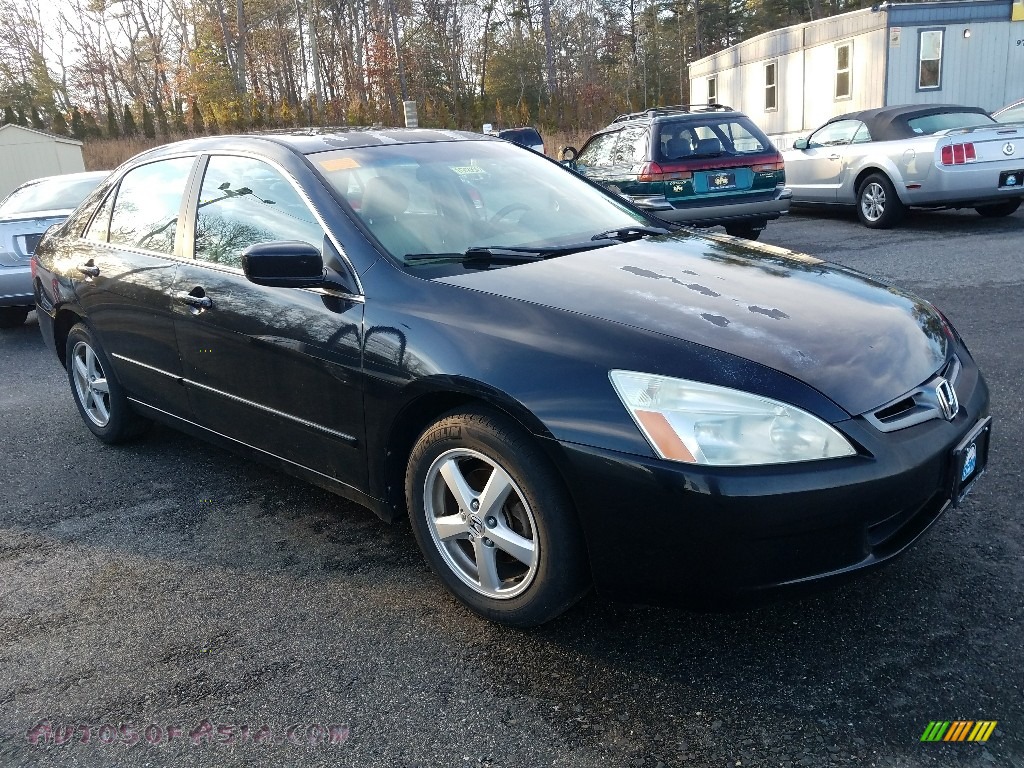 Nighthawk Black Pearl / Ivory Honda Accord EX-L Sedan